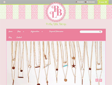 Tablet Screenshot of myprettylittleblings.com